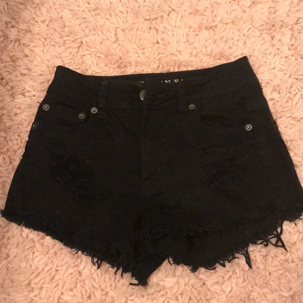 Black American Eagle shorts